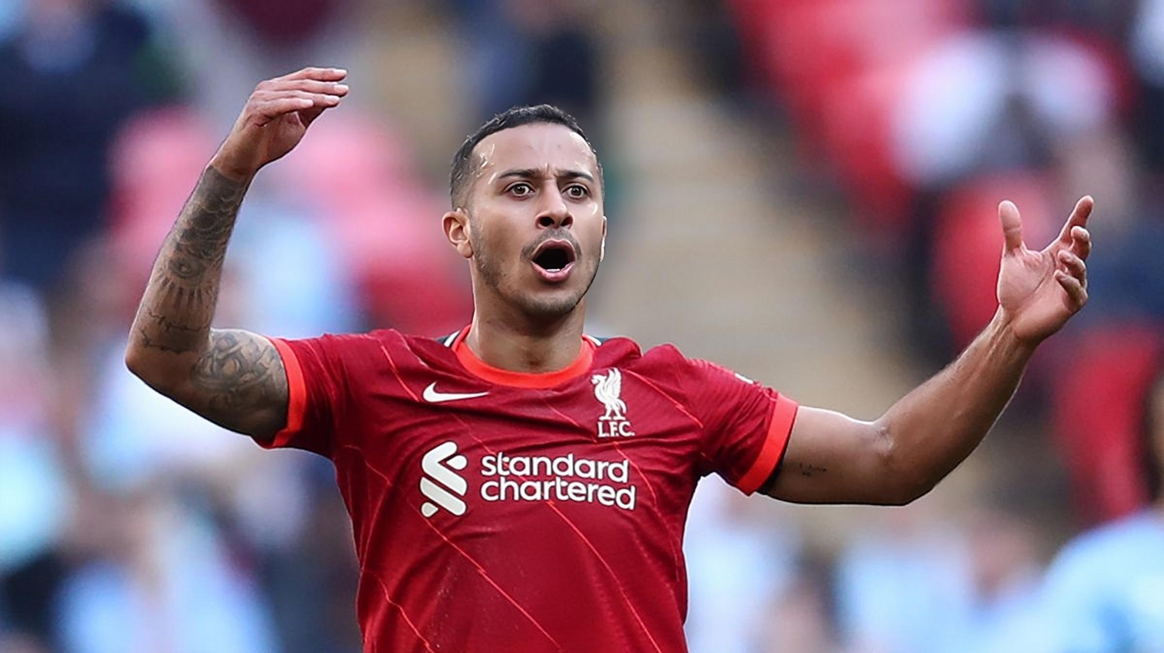 莱比锡红牛逆转利物浦，蒂亚戈扛起全队