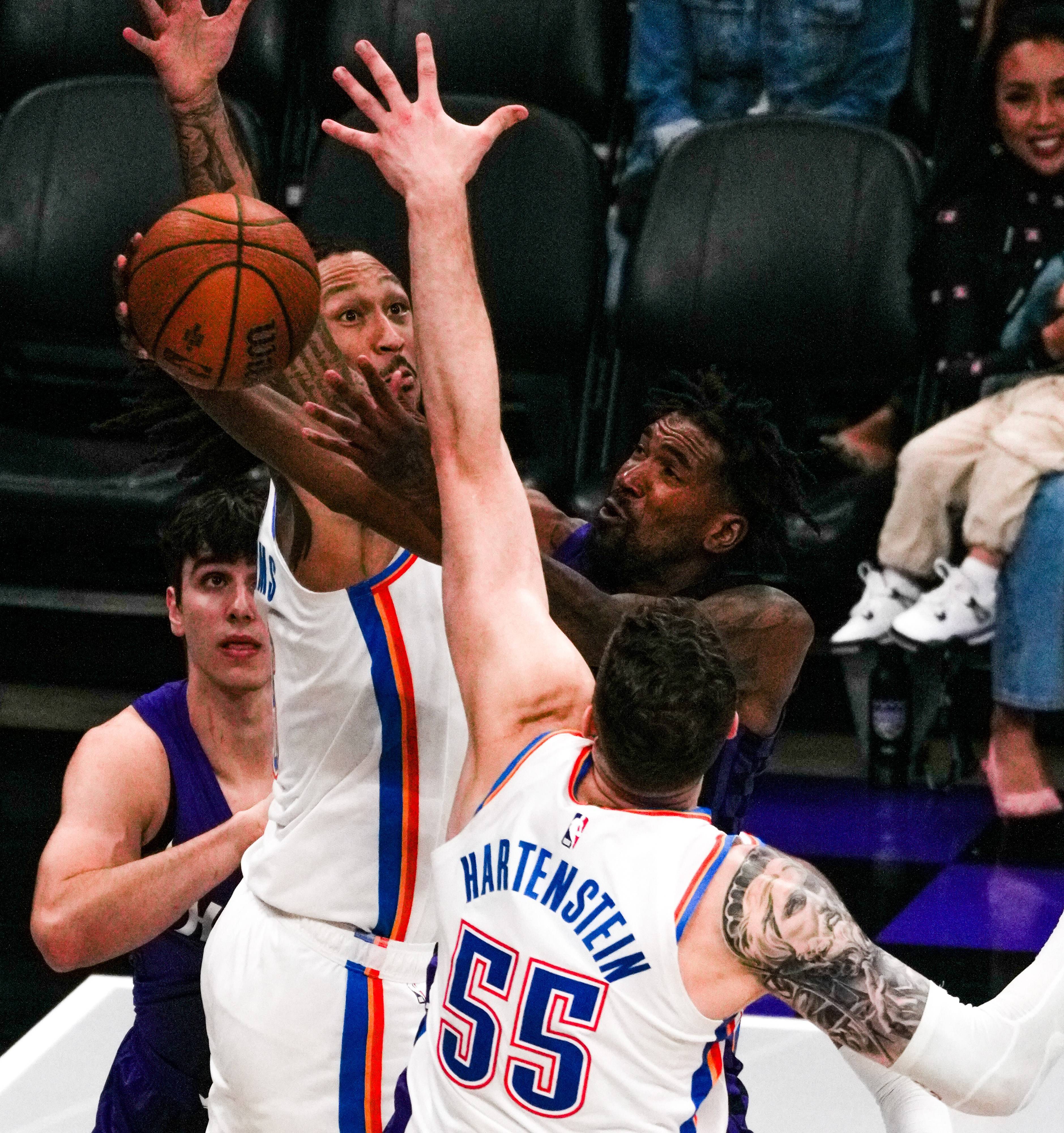 福建队鏖战雷霆，詹姆斯高光表现