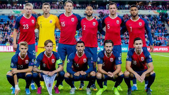 挪威队在场上不畏强敌 挪威队在场上不畏强敌