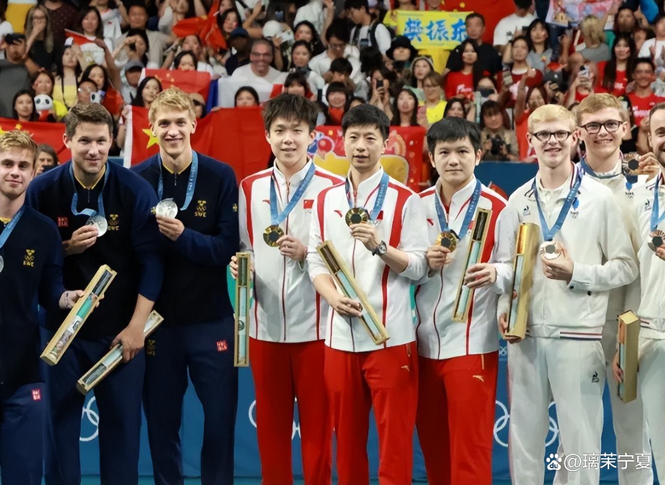 中国乒乓球队轻取瑞典乒乓球队，波尔爆发神勇