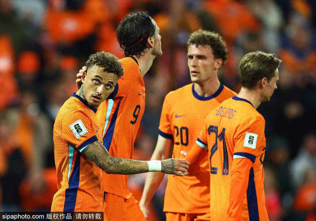 荷兰主场击败德佩双响北爱尔兰客场失利